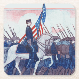 Recaptured: A Philippine War Story Square Paper Coaster