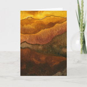 "Receading Hills" Country Roads Greeting Card