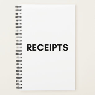 receipts planner