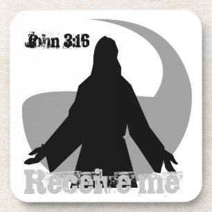 Receive Me Bible Quote Customise It Coaster