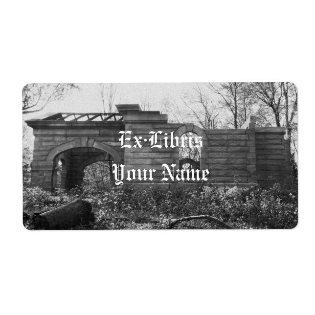 Receiving Tomb Ruin Bookplate (Front)