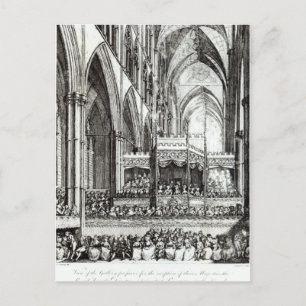 Reception at the Commemoration of Handel Postcard