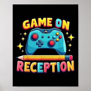 Reception Back To School Kids Level Reception Unlo Poster