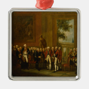 Reception for the Duke of York in Sanssouci Metal Tree Decoration