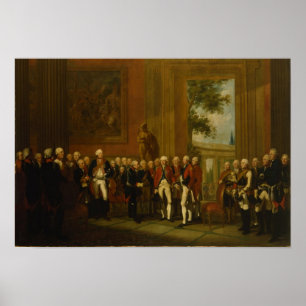 Reception for the Duke of York in Sanssouci Poster