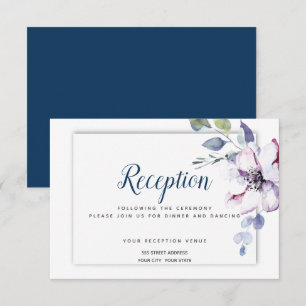 Reception Muted Apple Greenery Invitation