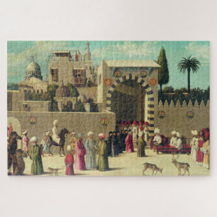 Reception of the Ambassadors in Damascus Jigsaw Puzzle