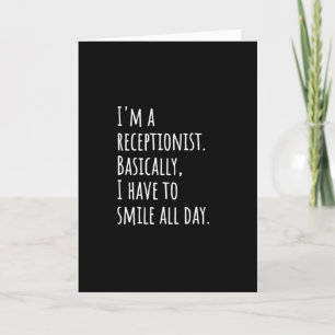 Receptionist Card