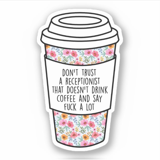 Receptionist, Funny Gift For Receptionist (Front)