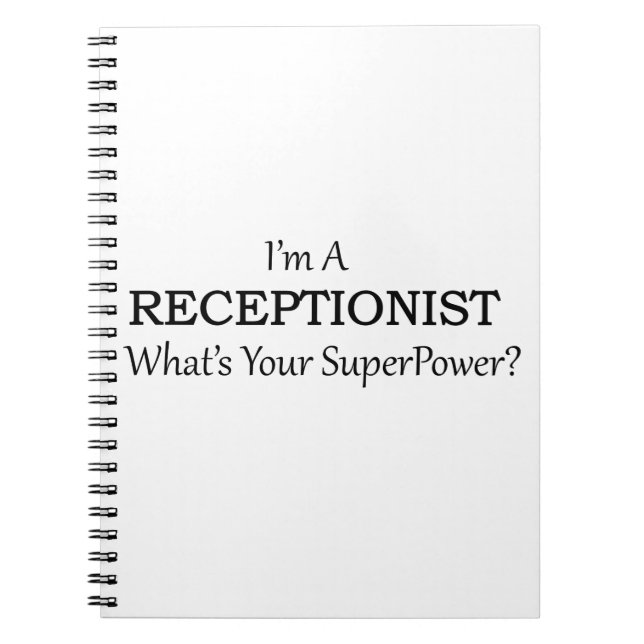 RECEPTIONIST NOTEBOOK (Front)