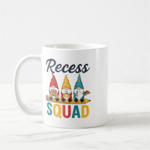 Recess Crew Teacher Squad Gnome Playground Student Coffee Mug