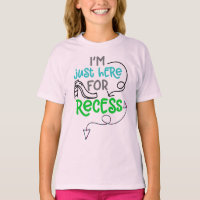Recess - Girls' Hanes TAGLESS® T-Shirt