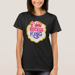 Recess King Back To School Happy First Day School T-Shirt