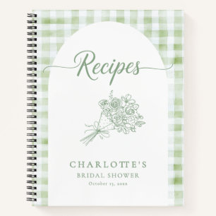 Recipe Book Bridal Shower