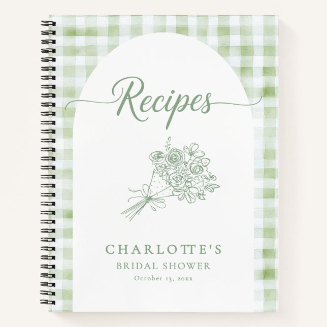 Recipe Book Bridal Shower (Front)