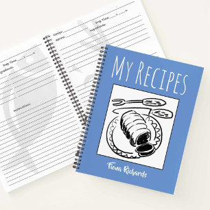 Recipe Book with Owner's Name