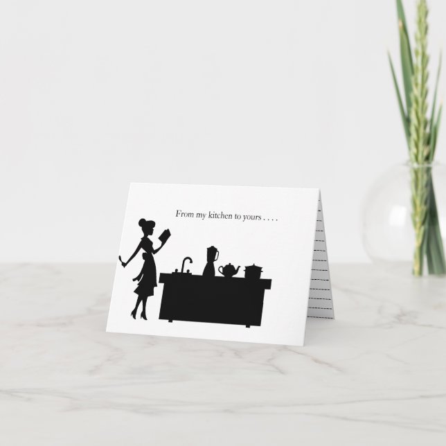 Recipe card - From my kitchen to yours (Front)