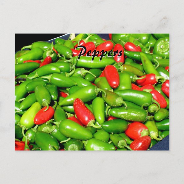 Recipe Card - Peppers (Front)