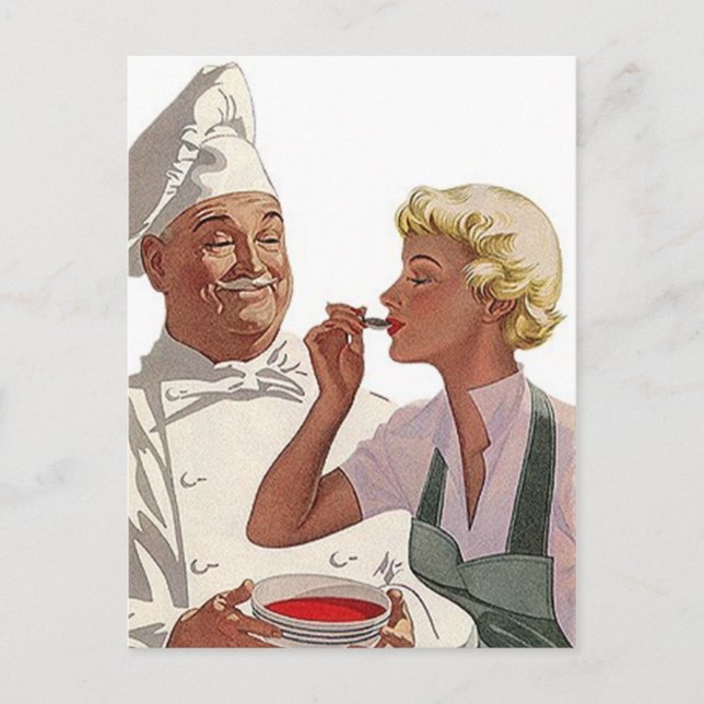 Recipe Card Postcard Design To Share Fav Recipes (Front)