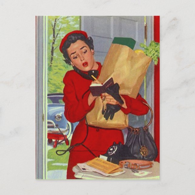 Recipe Card Postcard Design To Share Fav Recipes (Front)