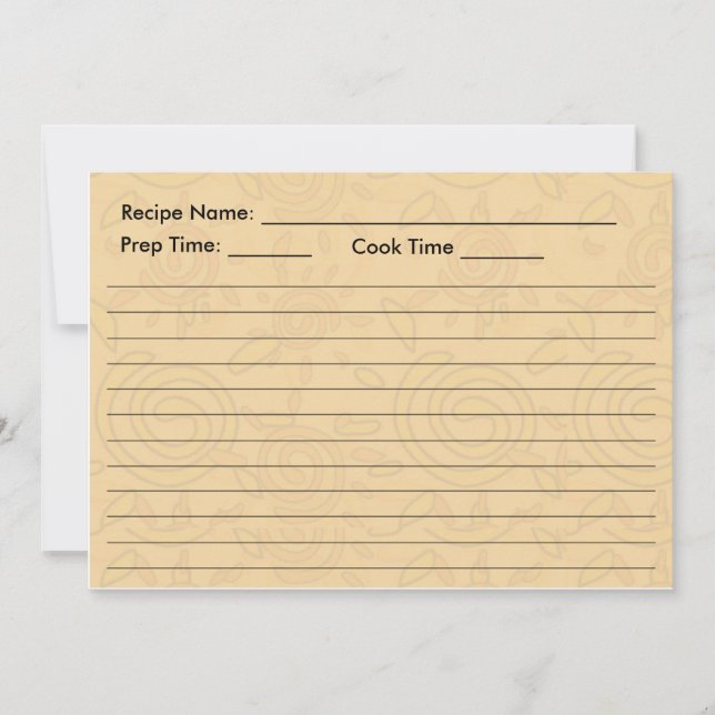 RECIPE CARD - Swirled Suns (Front)