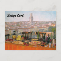 Recipe Cards Italian Fine Art