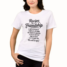 Recipe for a Friendship – Cute Friendship Quote