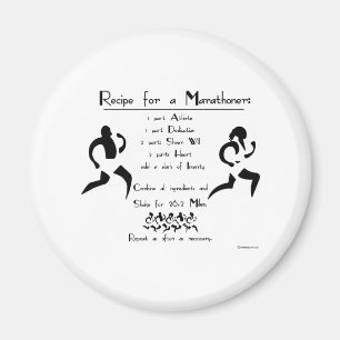 Recipe For a Marathoner Magnet