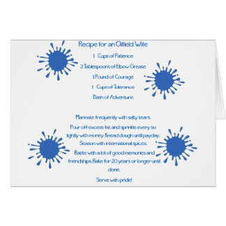 Recipe for an Oilfield Wife