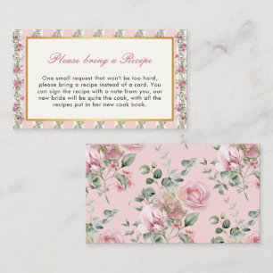 Recipe For Bride Love Shack Fiance Enclosure Card