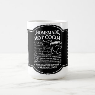 Recipe for Hot Cocoa Coffee Mug