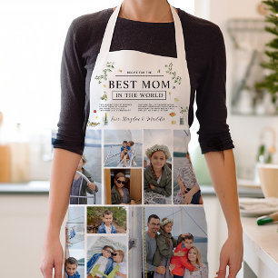 Recipe for the Best Mum   Mother's Day Photo Apron
