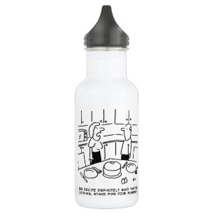 Recipe Instructions Followed Cooking in a Kitchen 532 Ml Water Bottle