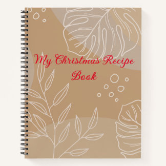 Recipe Journal that can be Personalised