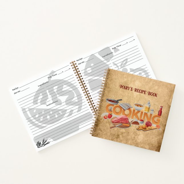 Recipe  notebook (Inside)