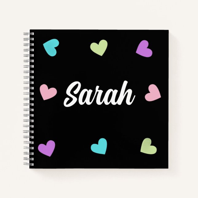 Recipe notebook, personalized notebook (Front)