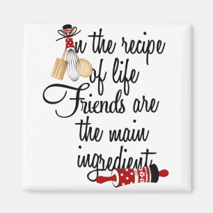Recipe of Life Friends are Mian Ingredient Magnet