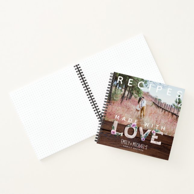 RECIPES - Family Heirloom Mother Grandma Wife Notebook (Inside)