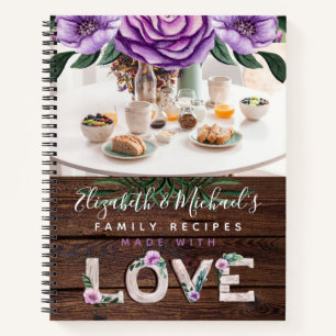 RECIPES - Family Heirloom Mother Grandma Wife Notebook