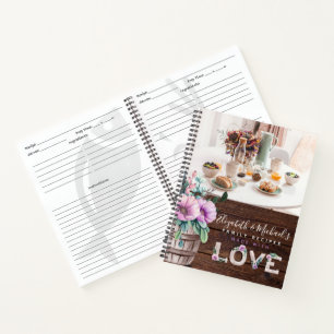 RECIPES - Family Heirloom Mother Grandma Wife Notebook