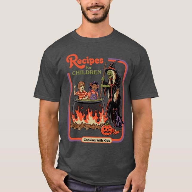 Recipes For Children Boy friends funny T-Shirt (Front)