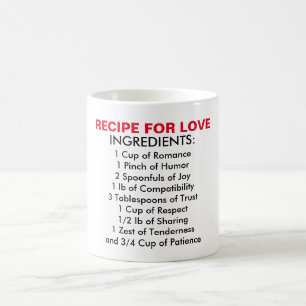 Recipes For Love Mug
