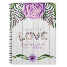 RECIPES - Gift For Family Grandma Mother Custom