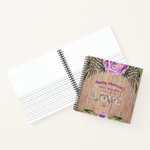 RECIPES - Gift For Family Grandma Mother Custom Notebook