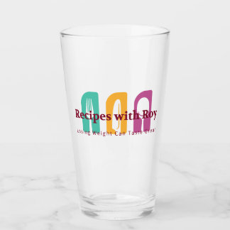 Recipes with Roy 16oz Pint Glass