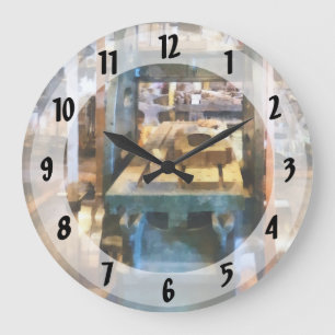 Reciprocating Flatbed Planer Large Clock