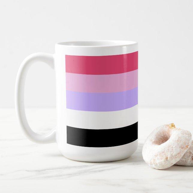 Reciprosexual Pride Coffee Mug (With Donut)