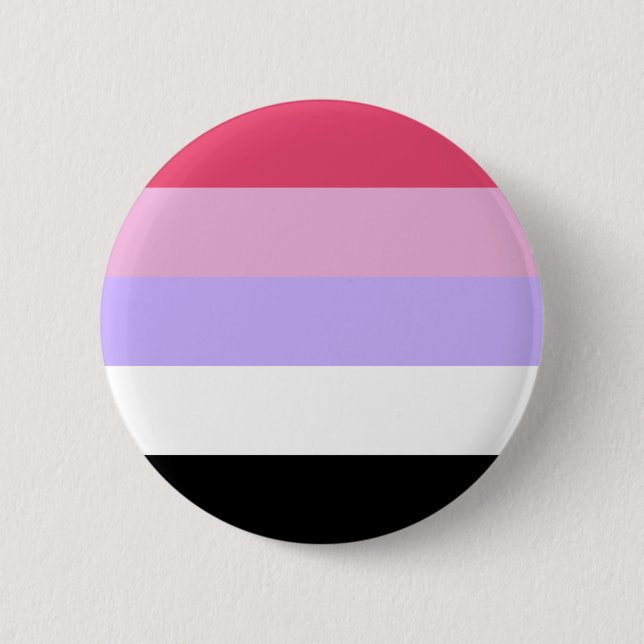 Reciprosexual Pride Flag 6 Cm Round Badge (Front)