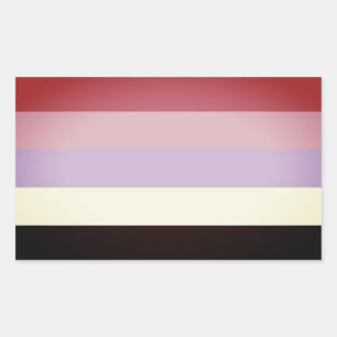 Reciprosexual Pride Rectangular Sticker