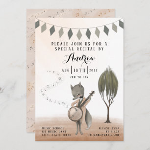 Recital Invitation